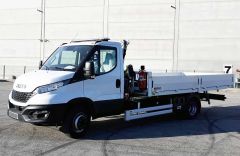 Tilting platform FPD50 for Iveco 70 with sides