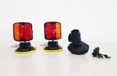 Wireless with suction cup light kit